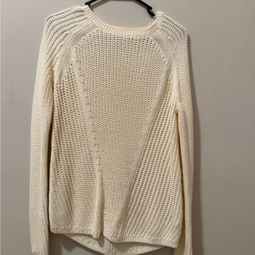 H&M Women's Cream Knit‎ Sweater